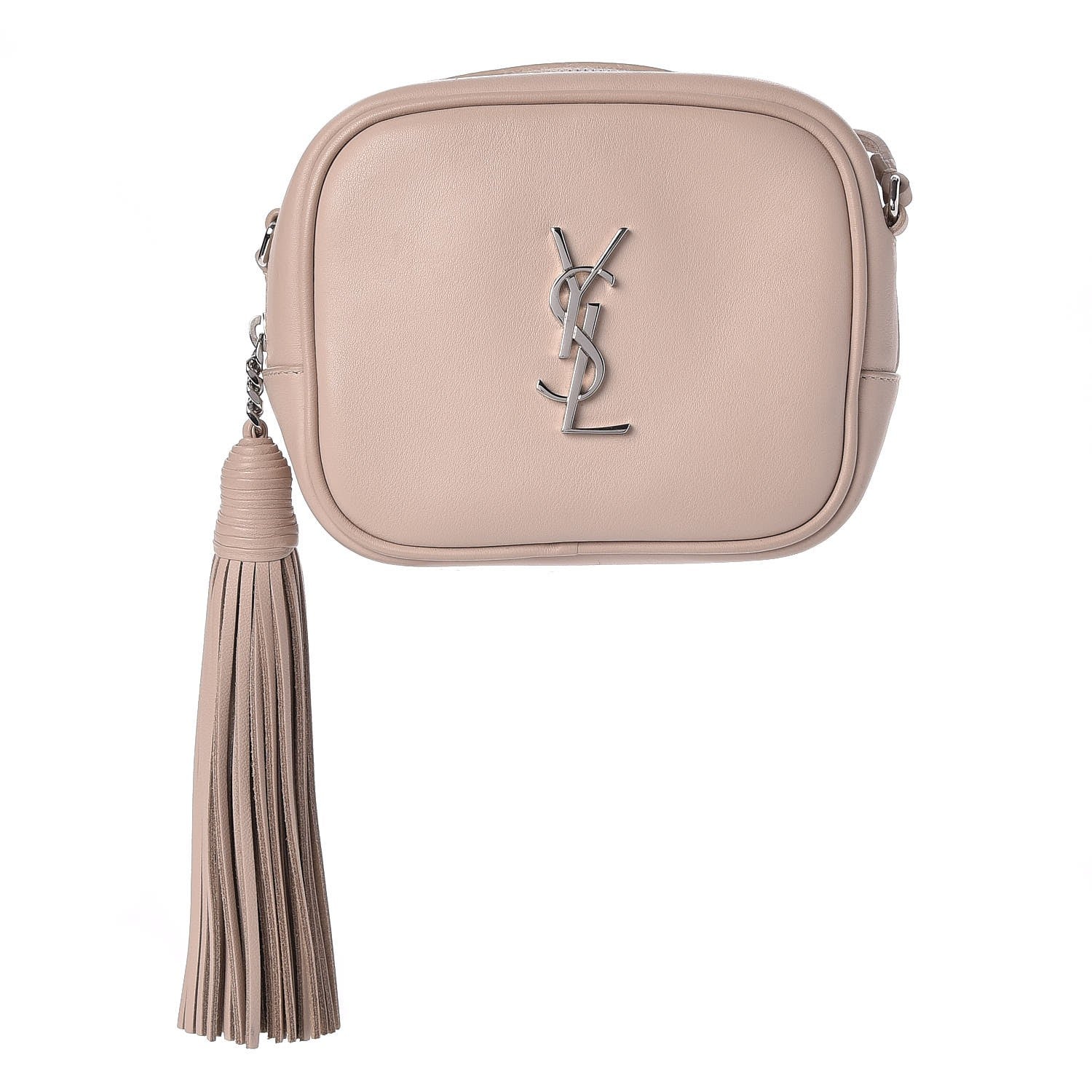 Saint Laurent Nappa Monogram Blogger Bag Nude Powder 1 of 7