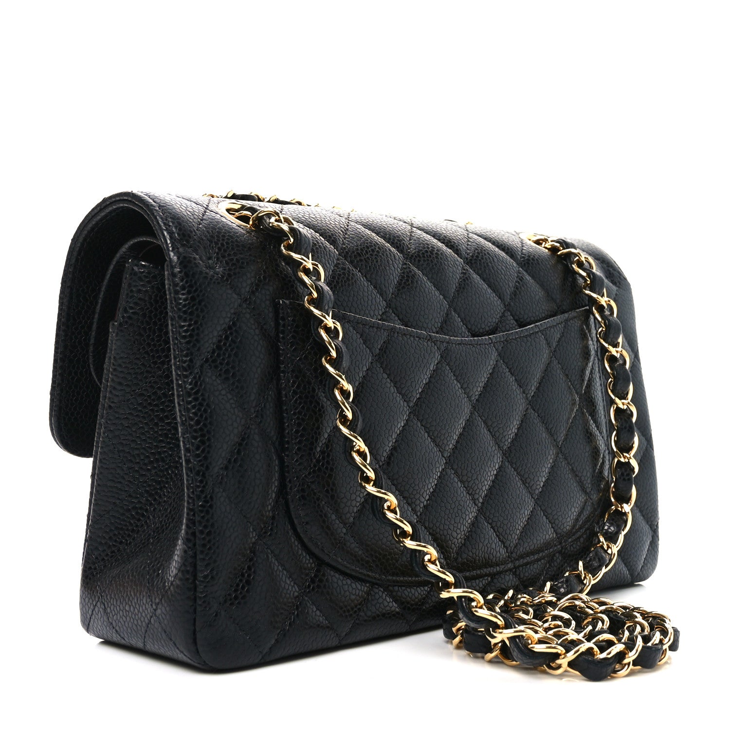 Chanel Caviar Quilted Small Double Flap Black 3 of 11