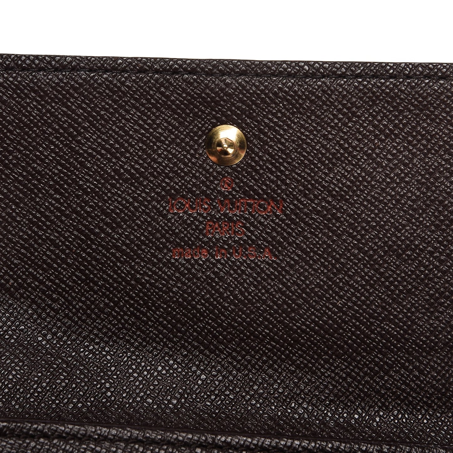 Damier Ebene Elise Wallet