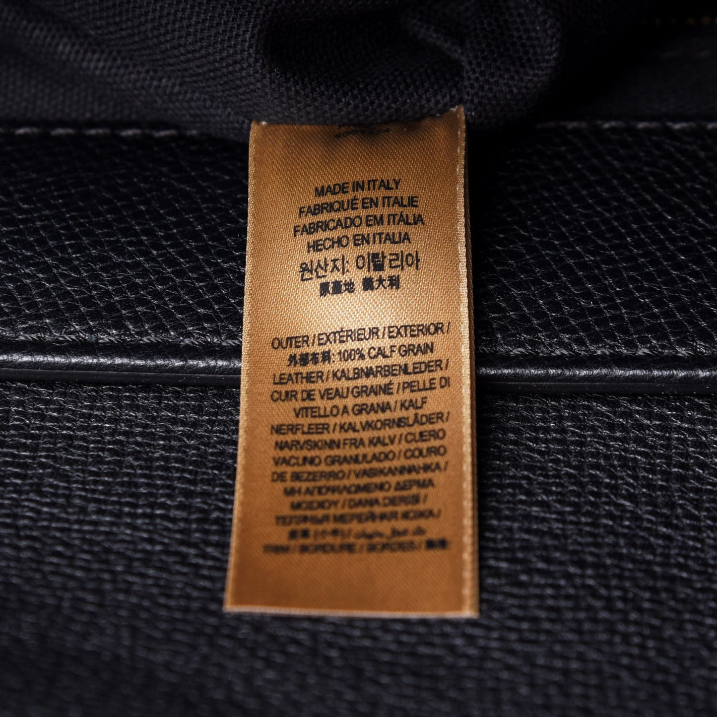 Derby Calfskin House Check Medium Camberley Black