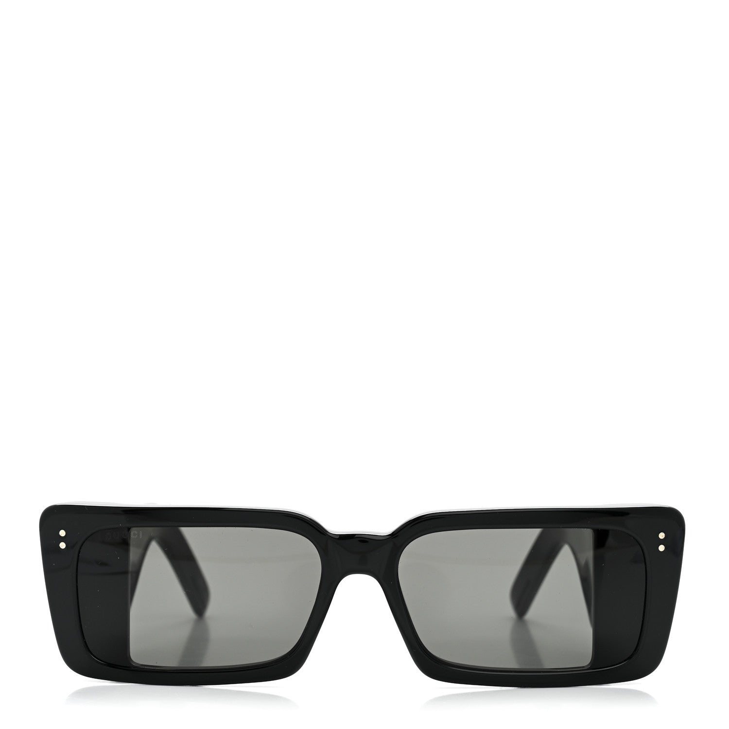 Gucci Acetate Rectangular Flap GG0543S Sunglasses Black 2 of 8
