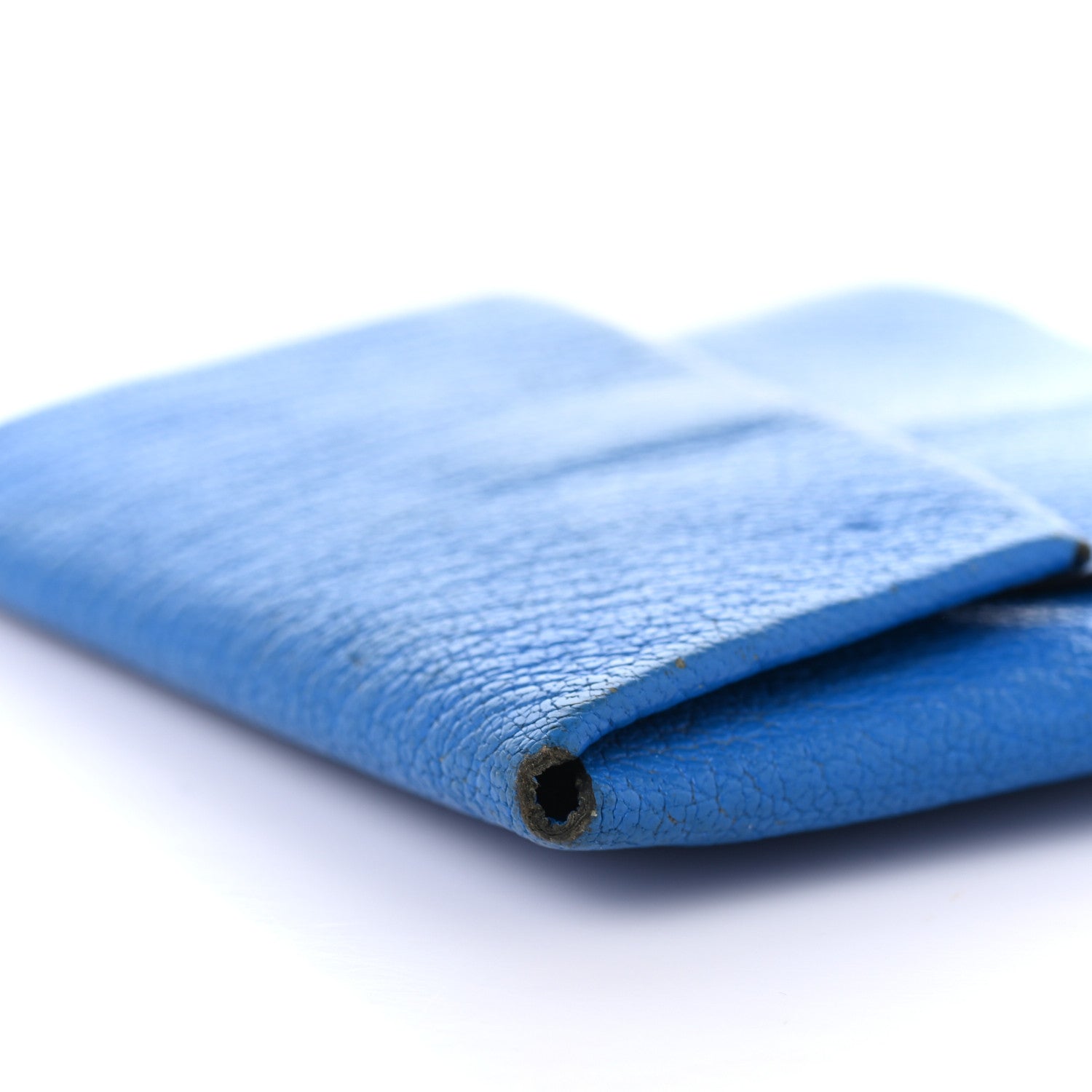 Hermes Chevre Mysore Bastia Coin Purse Bleu Hydra 11 of 13