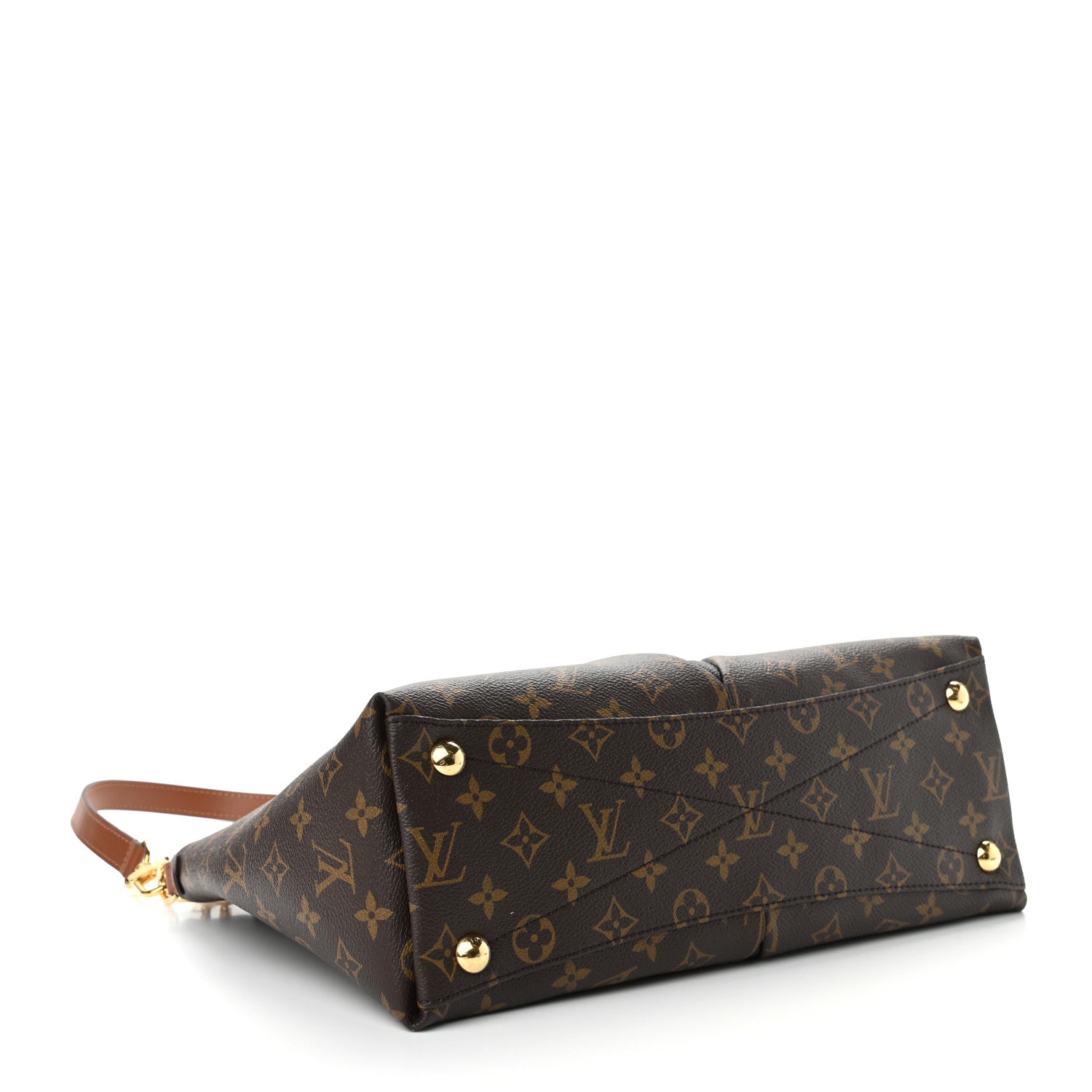 Louis Vuitton Monogram V Tote MM Black 4 of 9