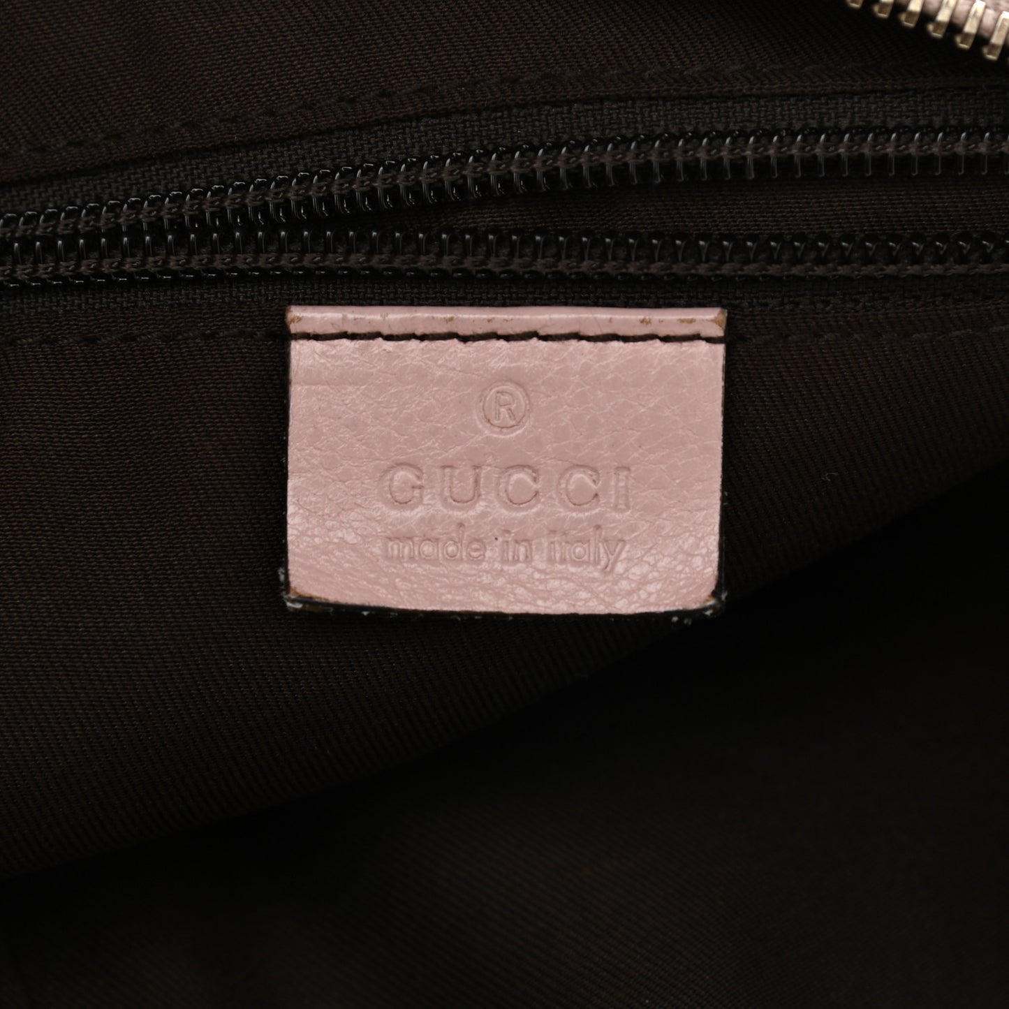Monogram Web Medium Half Moon Hobo Blue Pink