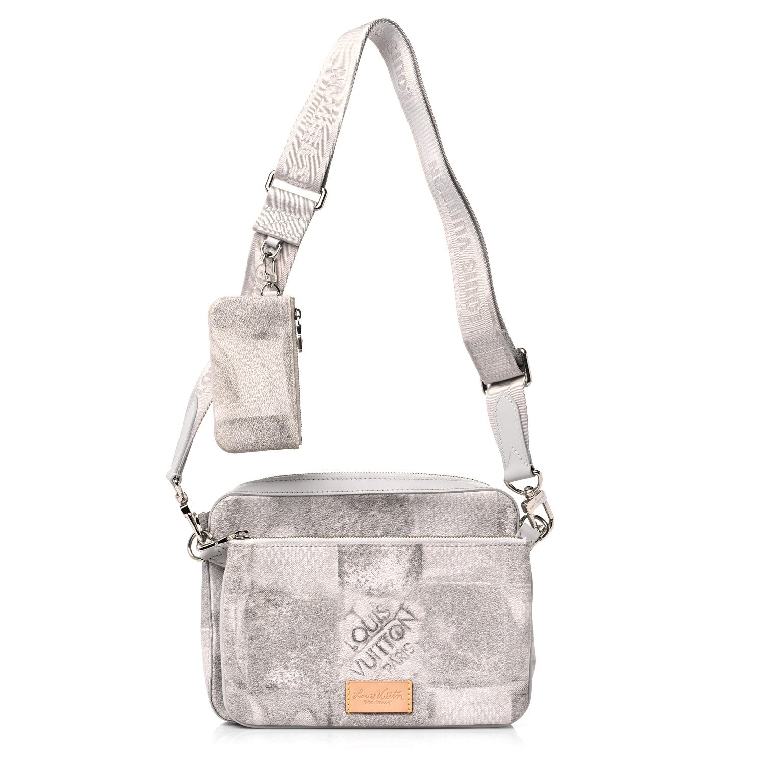 Louis Vuitton Damier Salt Trio Messenger Stone Grey 1 of 10