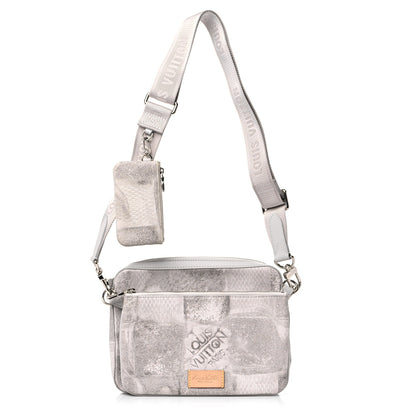 Louis Vuitton Damier Salt Trio Messenger Stone Grey 1 of 10