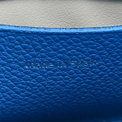 Louis Vuitton X YK Empreinte Painted Dots Rosalie Coin Purse Blue White 7 of 7