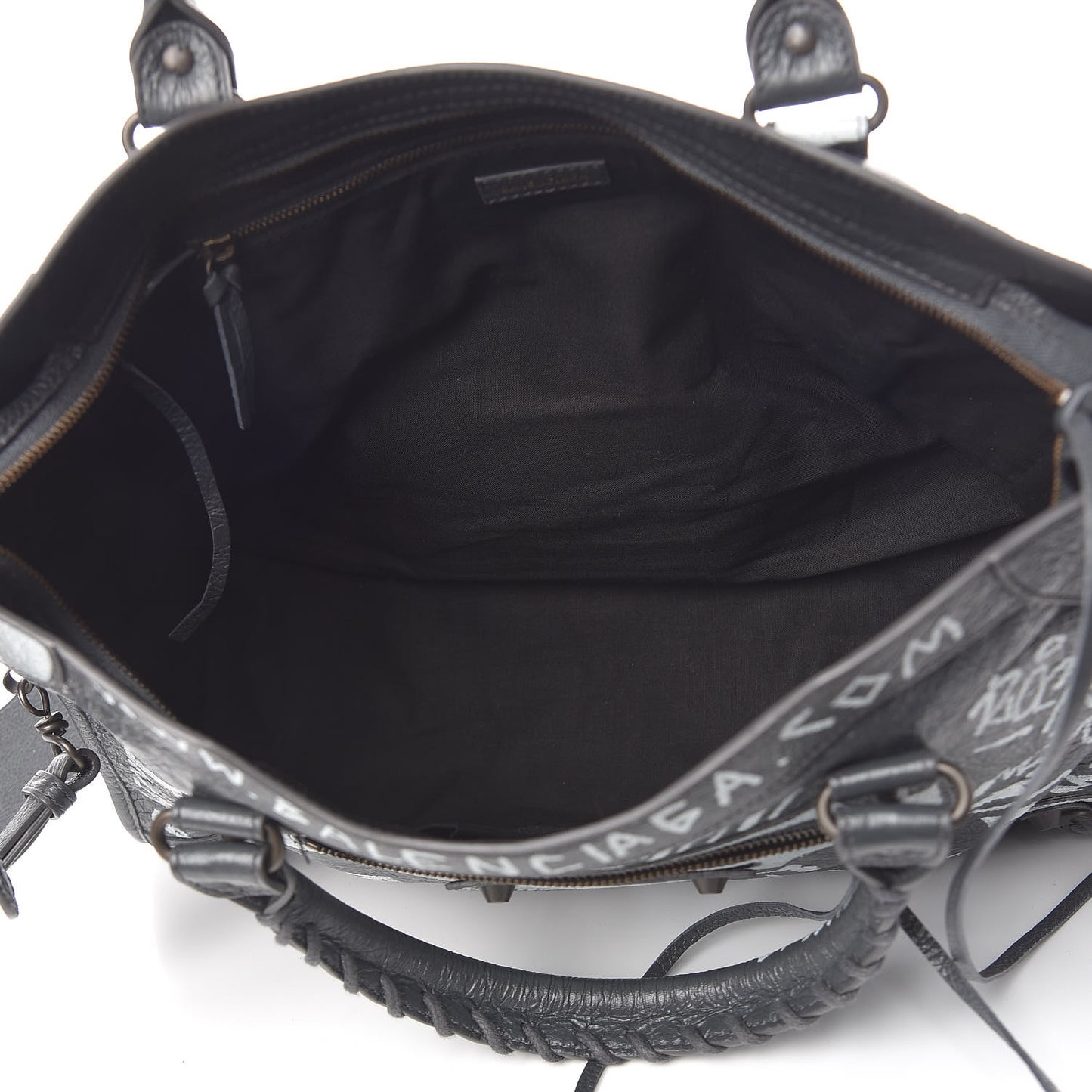 Agneau Arena Graffiti All Over Classic Hardware City Gris Fossile White