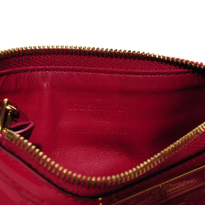 Louis Vuitton Vernis Key Pouch Rose Indien 5 of 7