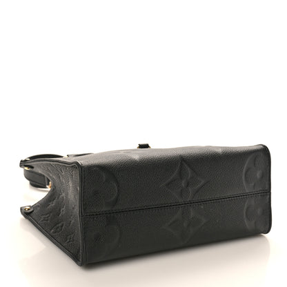 Louis Vuitton Empreinte Monogram Giant Onthego PM Black 4 of 9