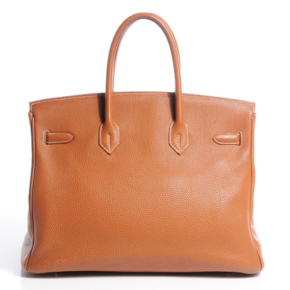 Hermes Togo Birkin 35 Gold 30 of 31
