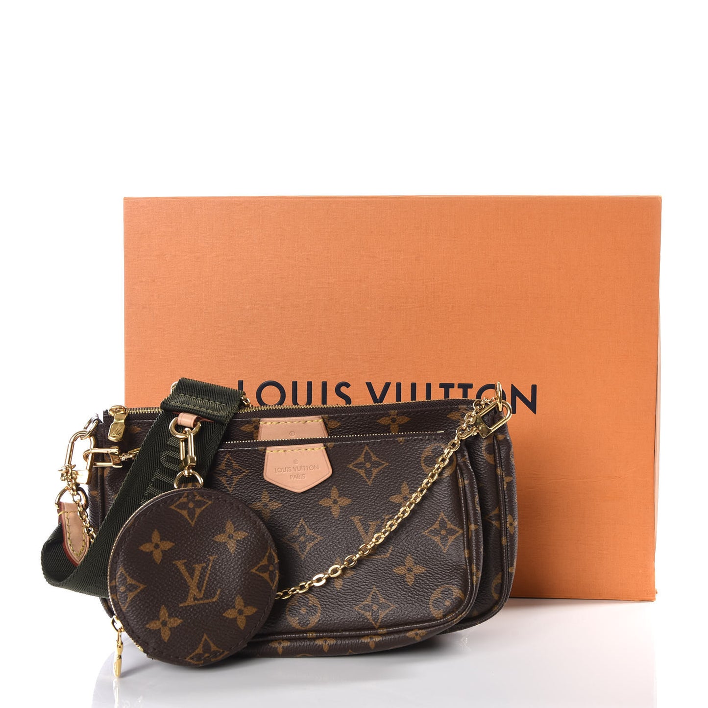 Monogram Multi Pochette Accessories Kaki
