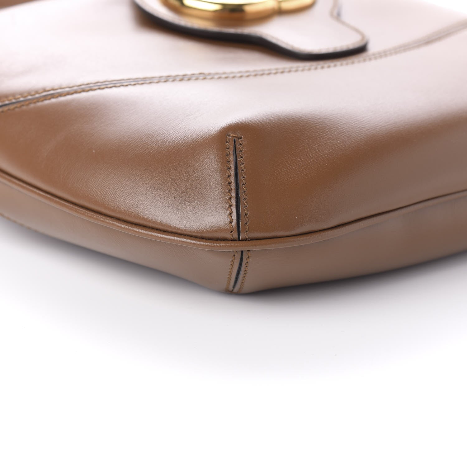 Gucci Boarded Plutone Calfskin Medium Arli Shoulder Bag Nocciola 6 of 10