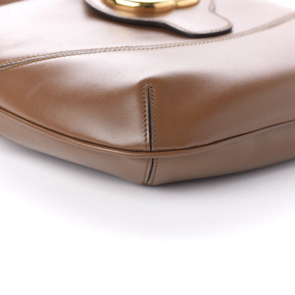 Gucci Boarded Plutone Calfskin Medium Arli Shoulder Bag Nocciola 6 of 10