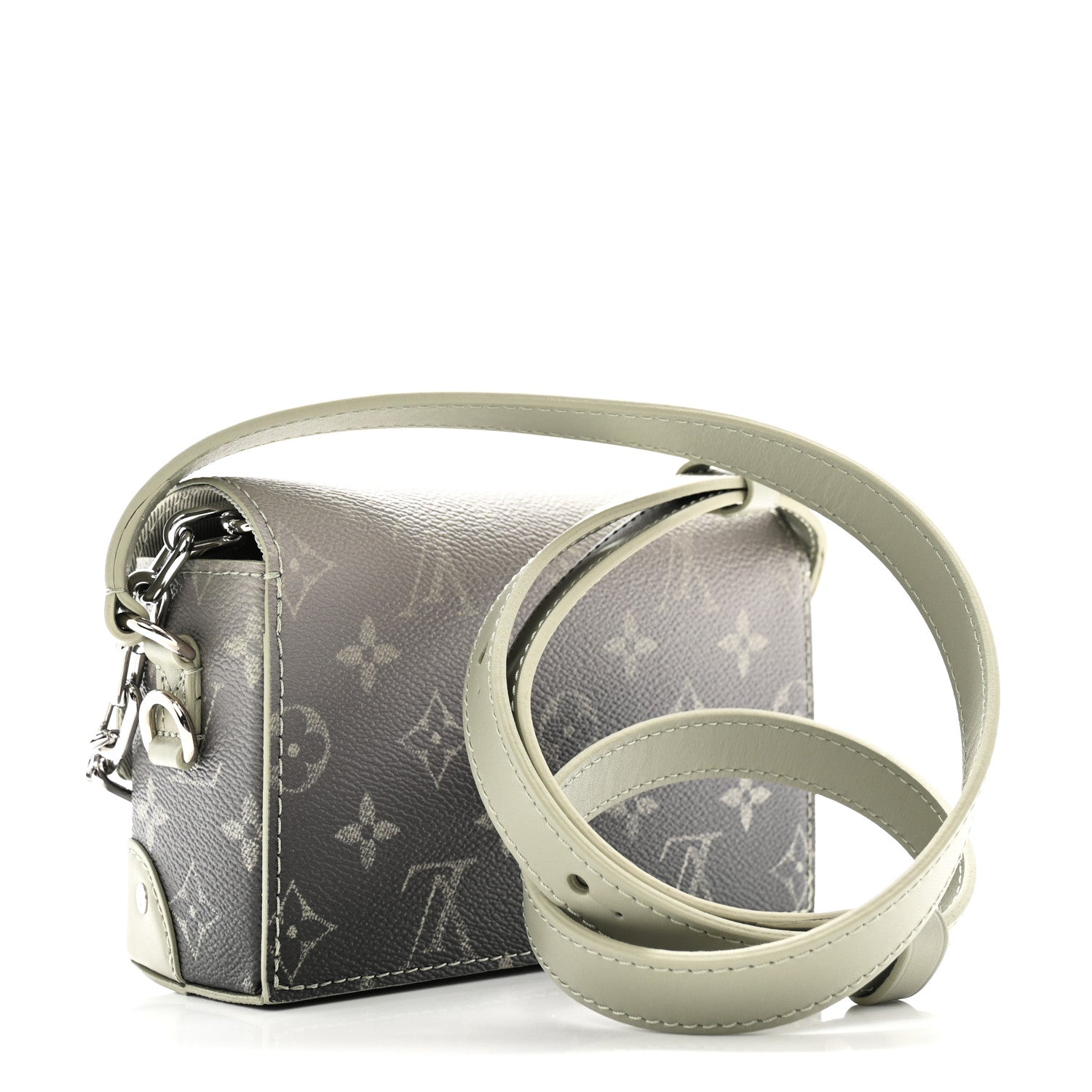 Louis Vuitton Monogram Gradient Steamer Wearable Wallet Khaki Green 3 of 10