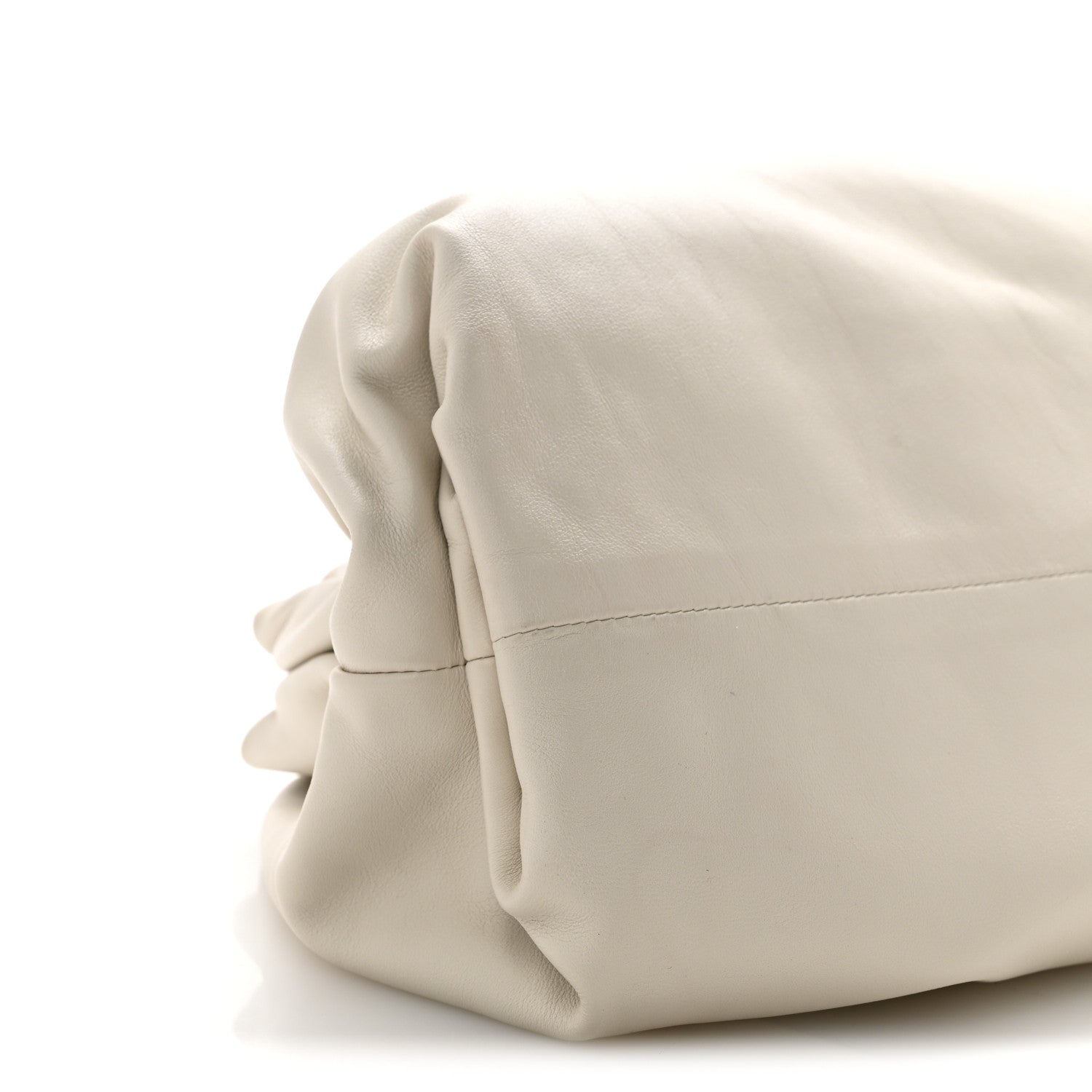 Bottega Veneta Smooth Butter Calf The Pouch Oversized Clutch Mist 9 of 12