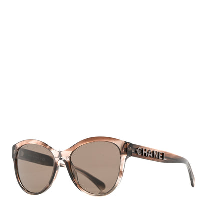 Chanel Acetate Pantos Logo Sunglasses 5458 Brown 1 of 7