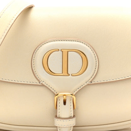 Christian Dior Metallic Box Calfskin East West Bobby Gold 6 of 9