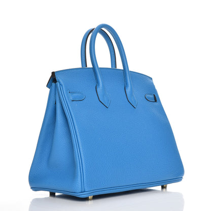 Hermes Togo Birkin 25 Bleu Zanzibar 3 of 27