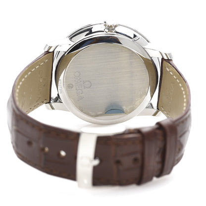 Omega Stainless Steel Alligator 39mm De Ville Prestige Co-Axial Power Reserve Automatic Watch 424.13.40.21.02.001 5 of 8