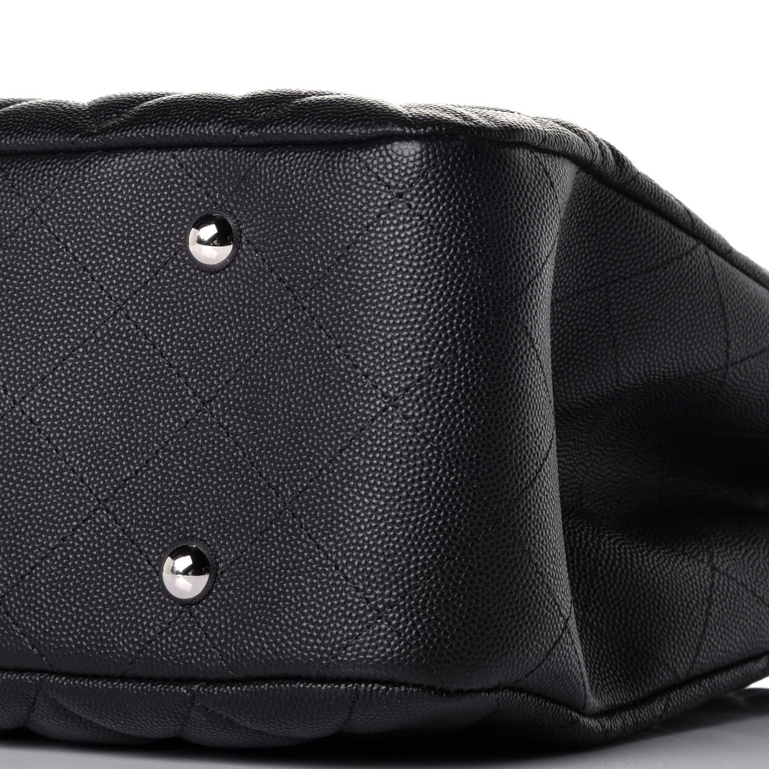Chanel Caviar Quilted Large Shopping Tote Black 9 of 10