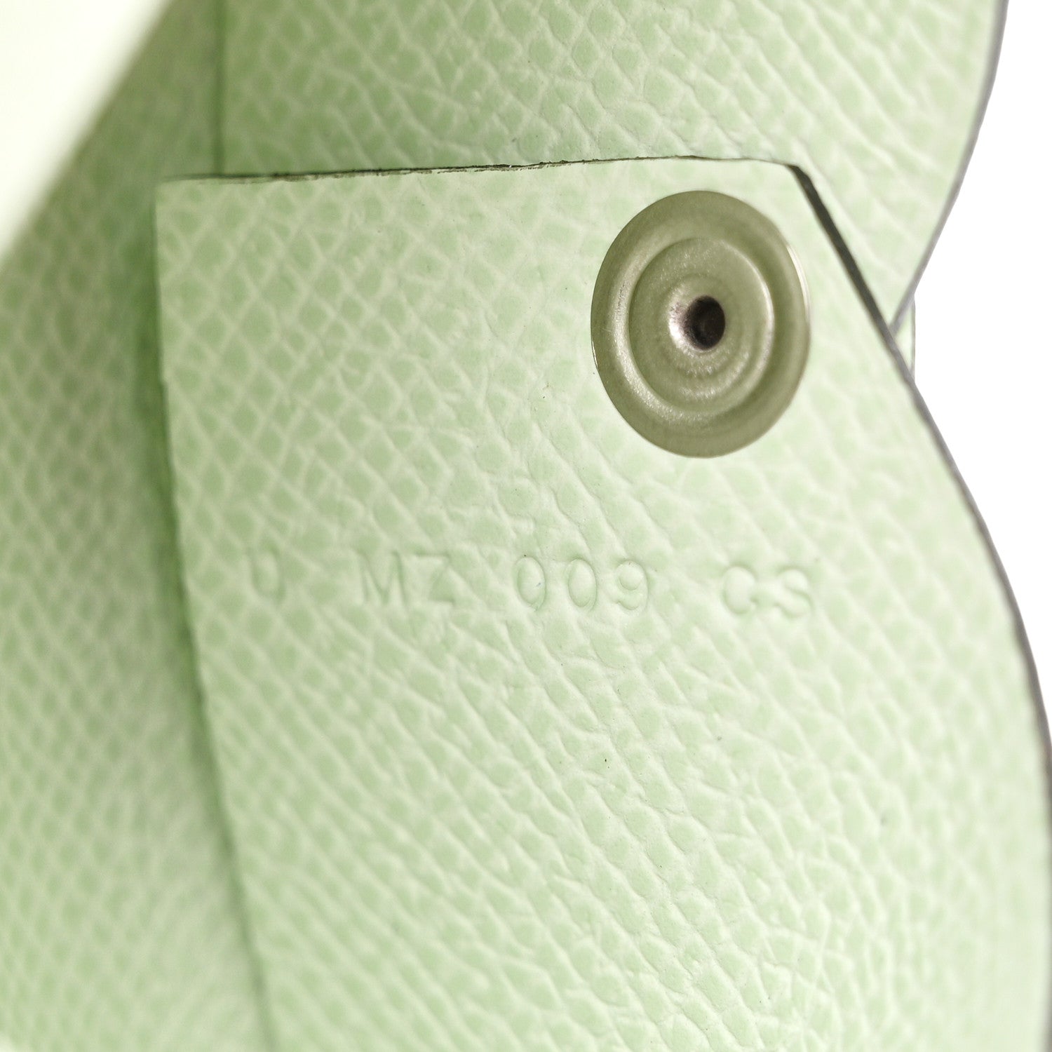 Hermes Epsom Calvi Card Case Vert Fizz 7 of 8