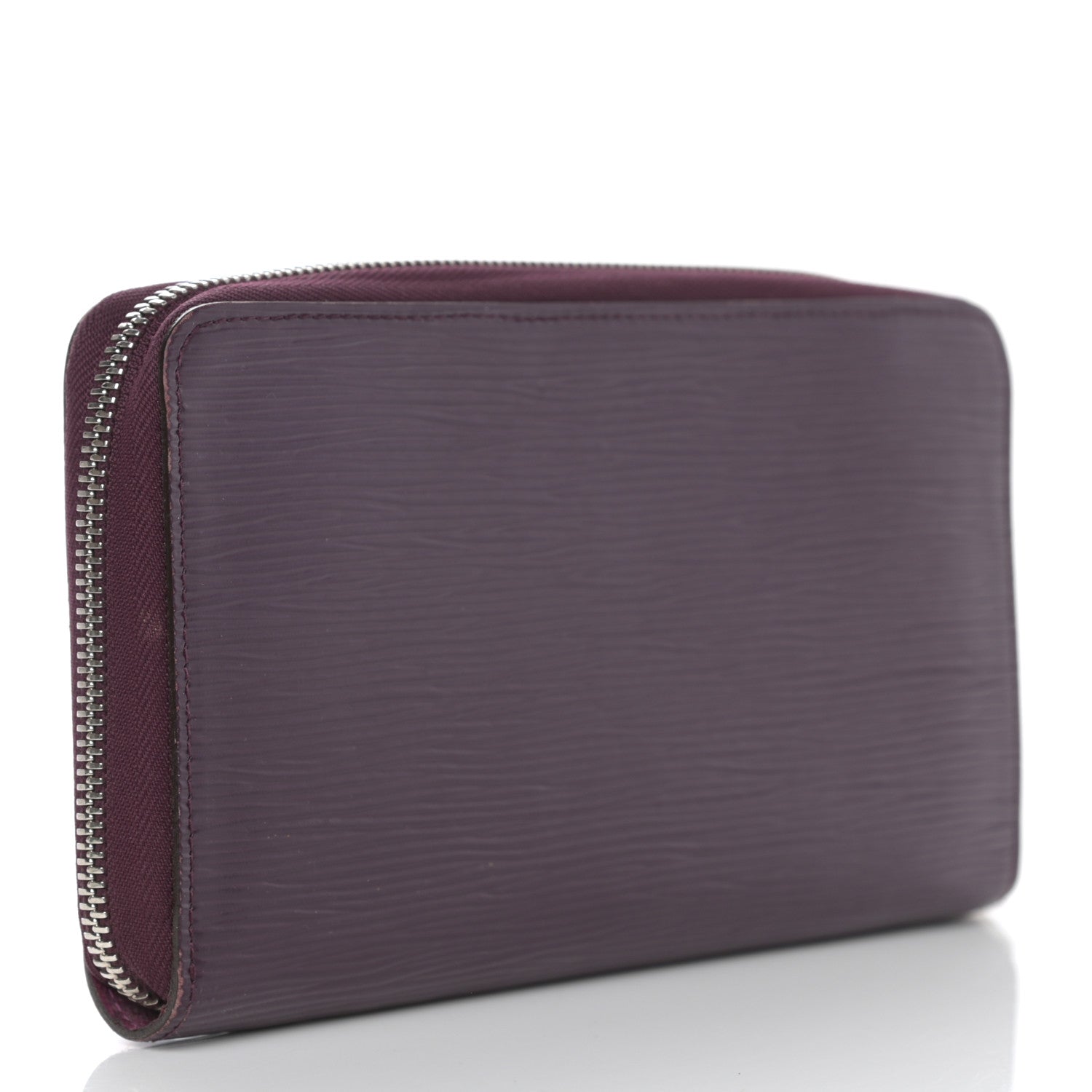 Louis Vuitton Epi Zippy Organizer Wallet Cassis 3 of 8