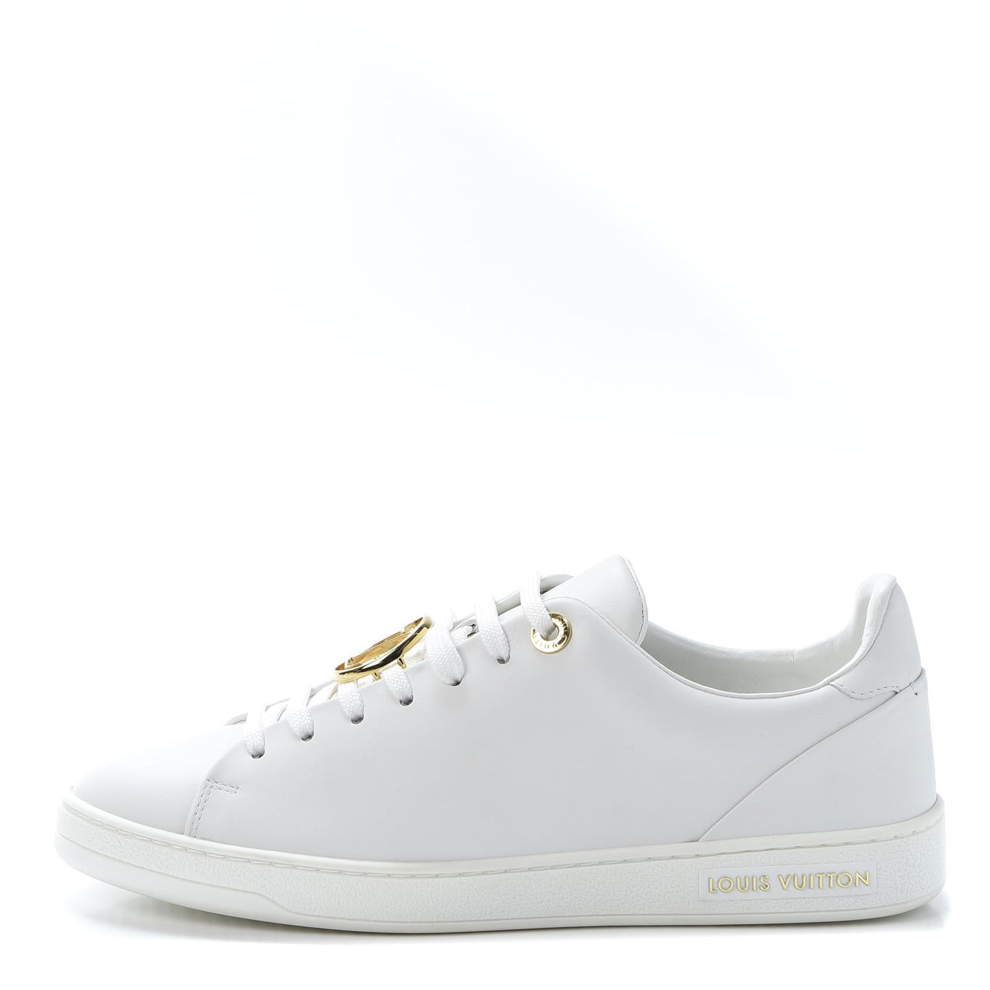 Calfskin Frontrow Sneakers 38 White