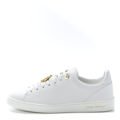 Louis Vuitton Calfskin Frontrow Sneakers 38 White 1 of 11