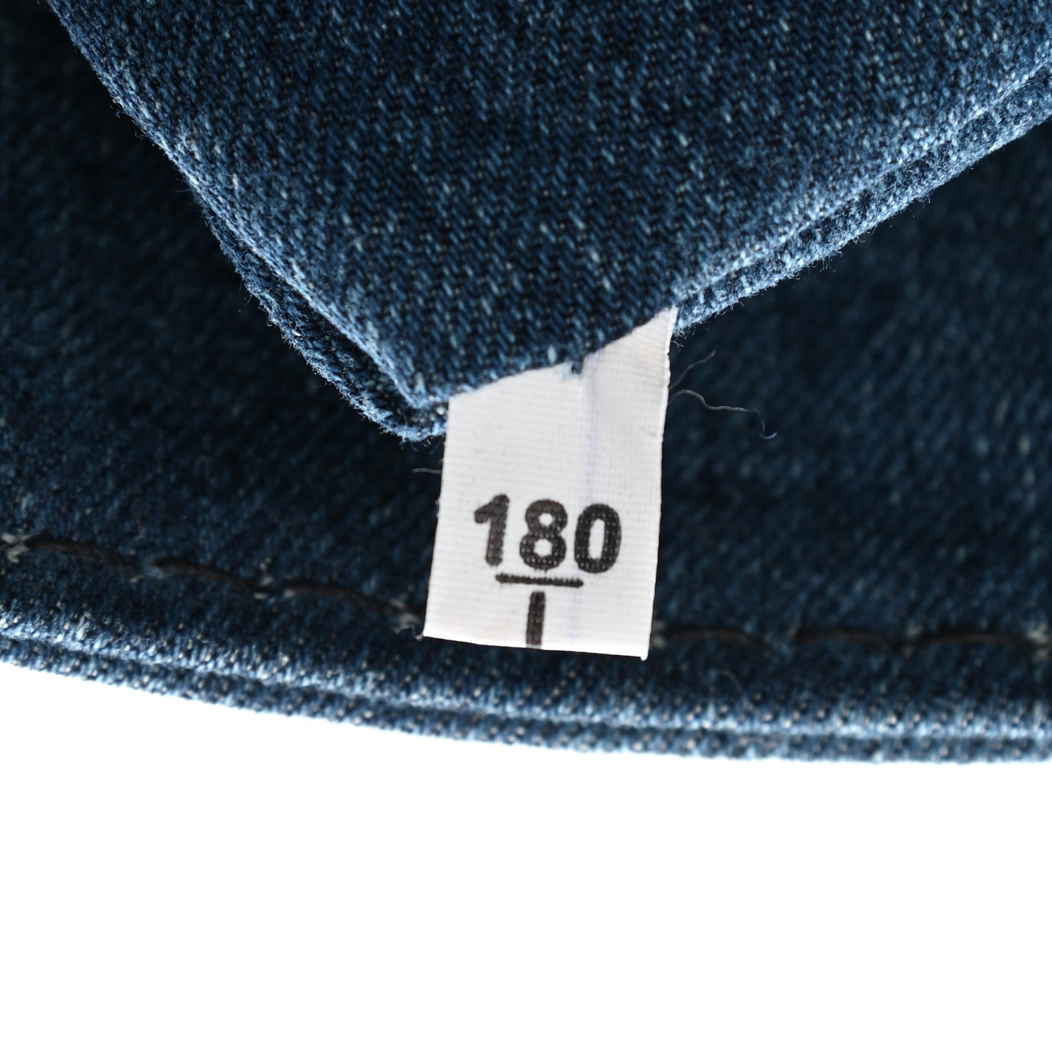 Prada Denim Small Logo Tote Bleu 9 of 14