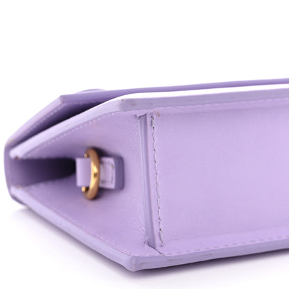 Jacquemus Smooth Calfskin Le Chiquito Long Lilac 8 of 11