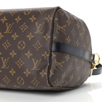 Louis Vuitton Monogram My World Tour Speedy Bandouliere 30 Black 9 of 9