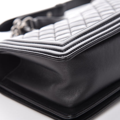 Chanel Calfskin Quilted Medium Boy Flap Black 11 of 11