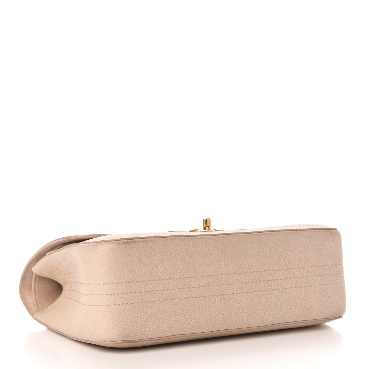 Chanel Grained Calfskin Jumbo Classic Pure Double Flap Nude 4 of 13
