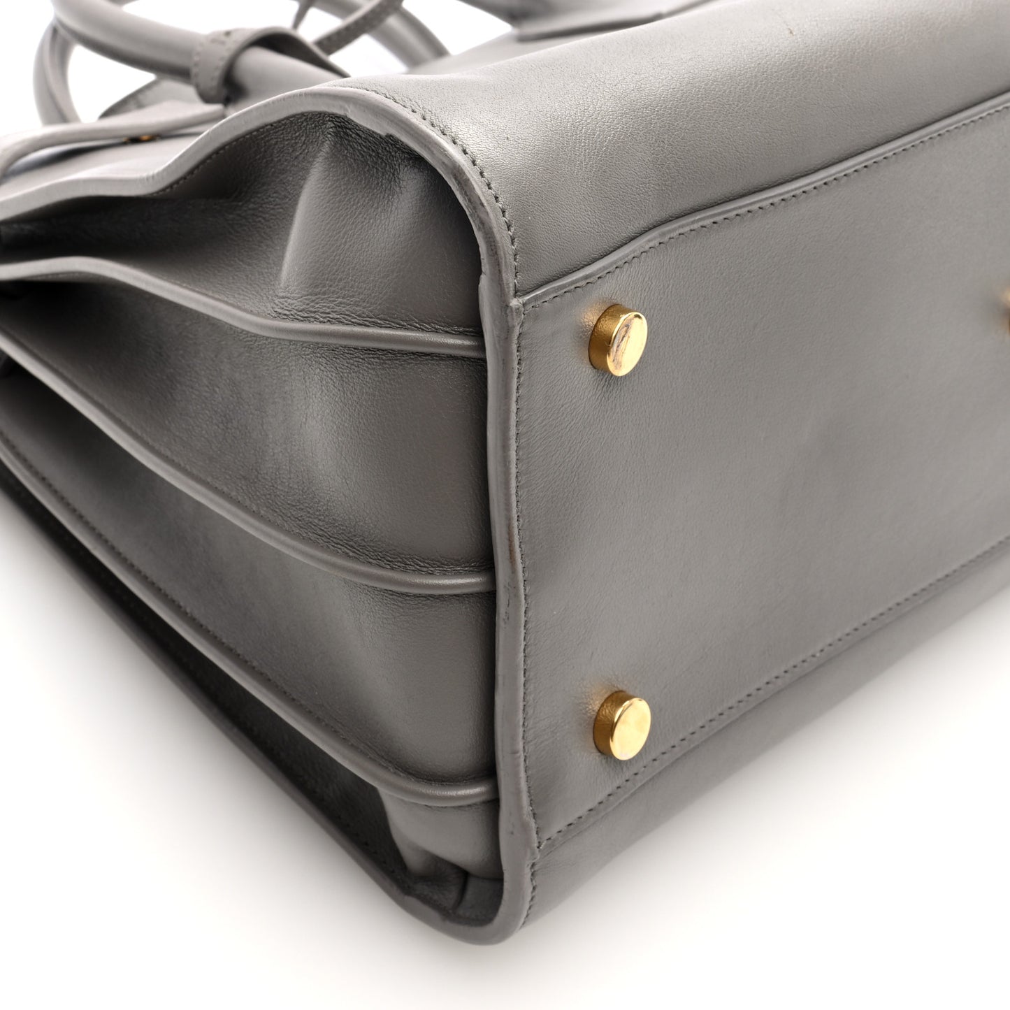 Calfskin Small Sac De Jour Fog