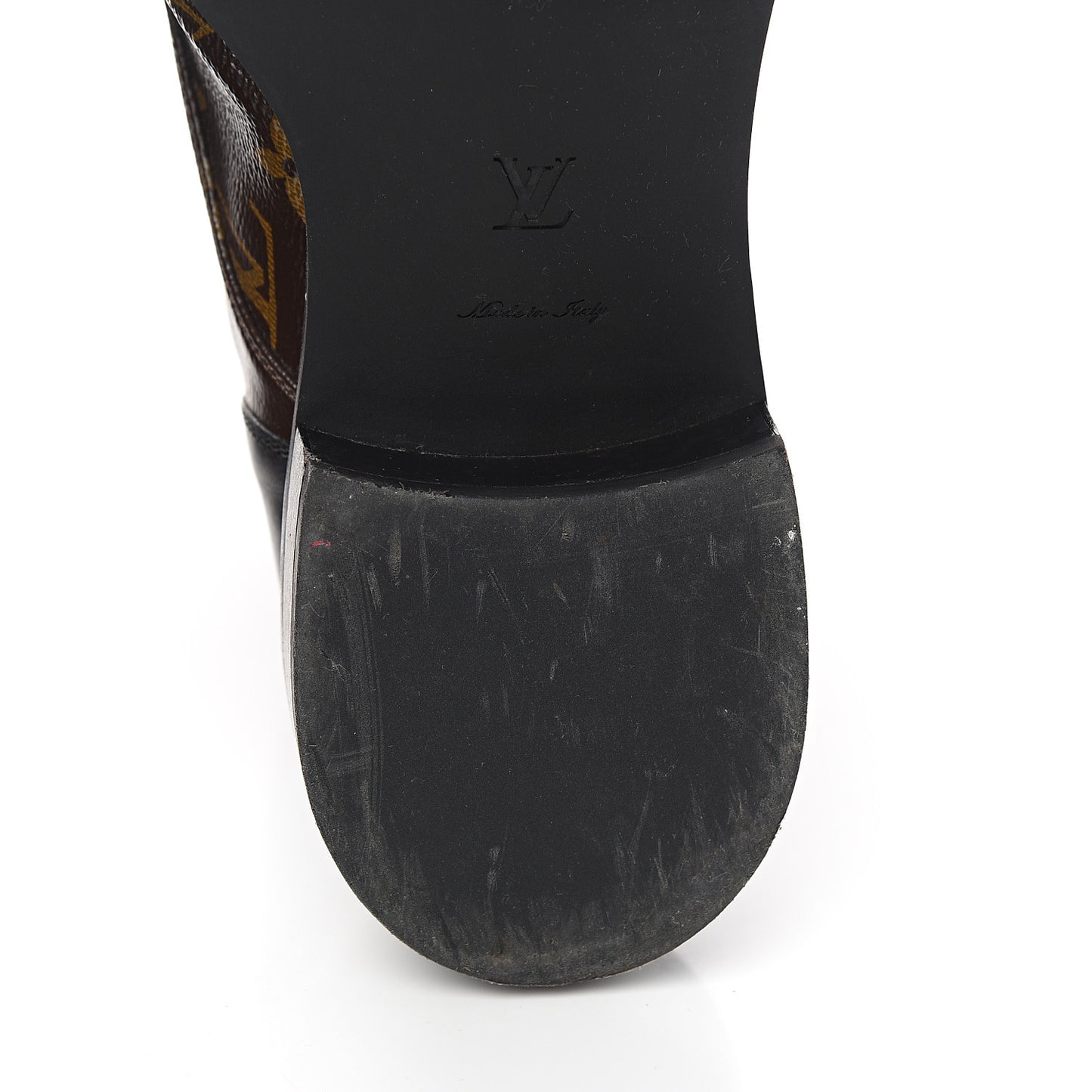 Calfskin Monogram Wonderland Flat Ranger Boots 41 Black