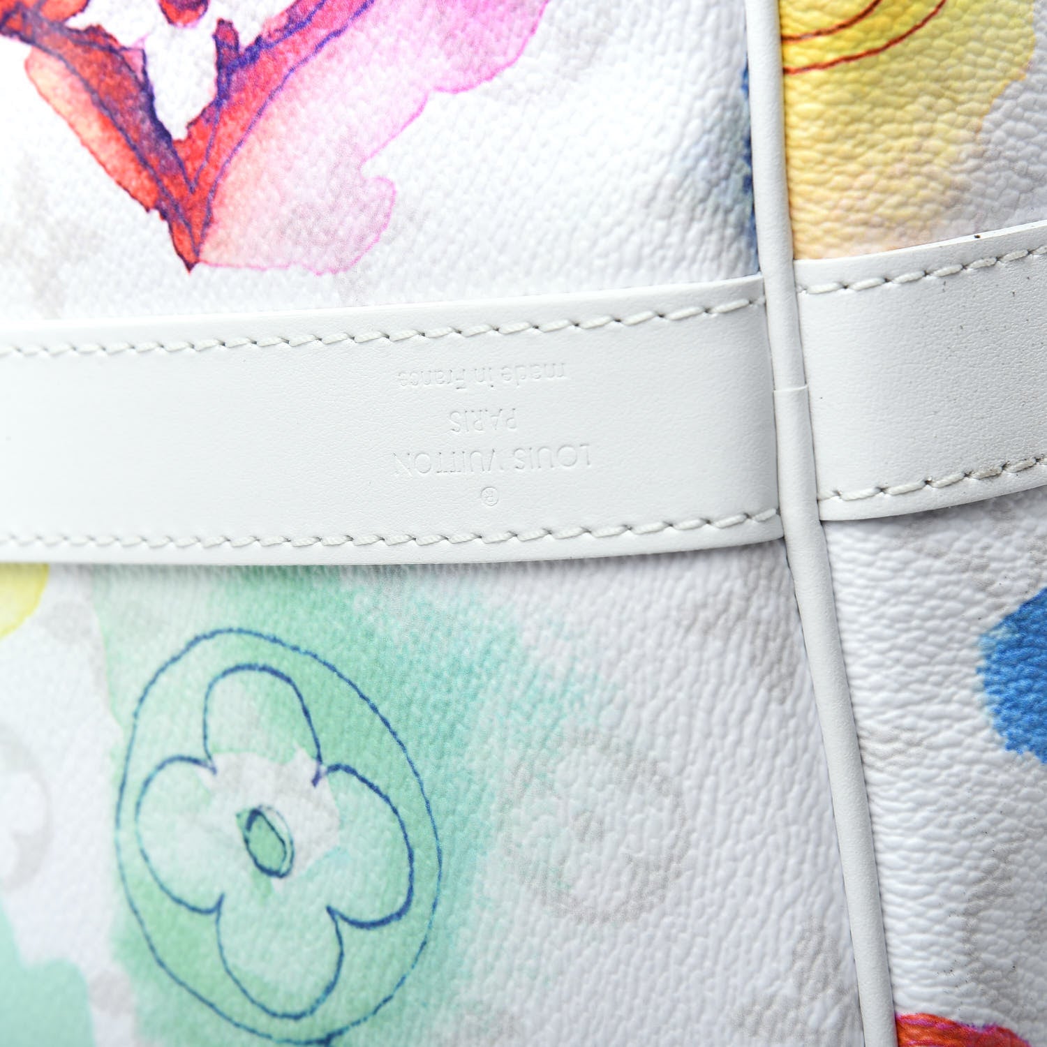 Louis Vuitton Monogram Watercolor Keepall Bandouliere 50 Multicolor 7 of 9