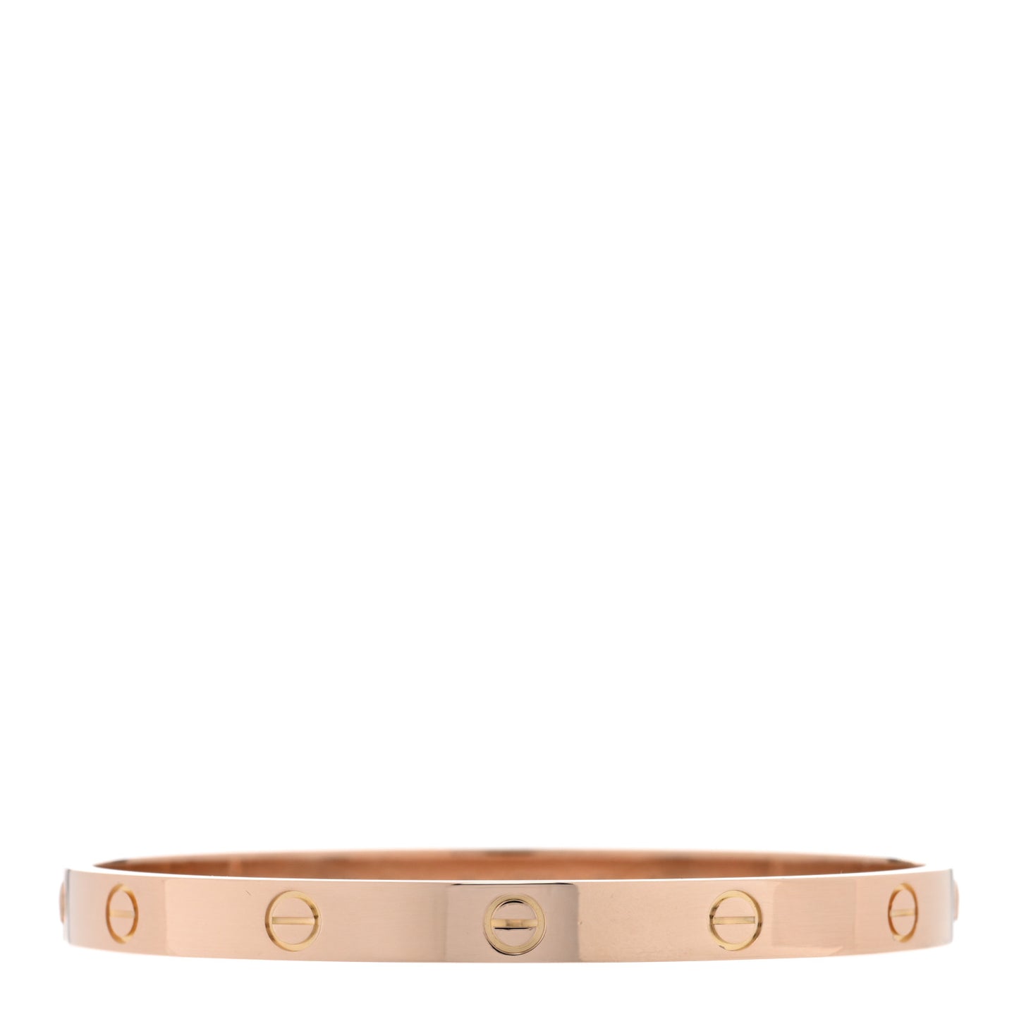 18K Pink Gold LOVE Bracelet 19