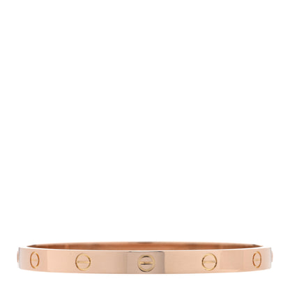 Cartier 18K Pink Gold LOVE Bracelet 19 1 of 6