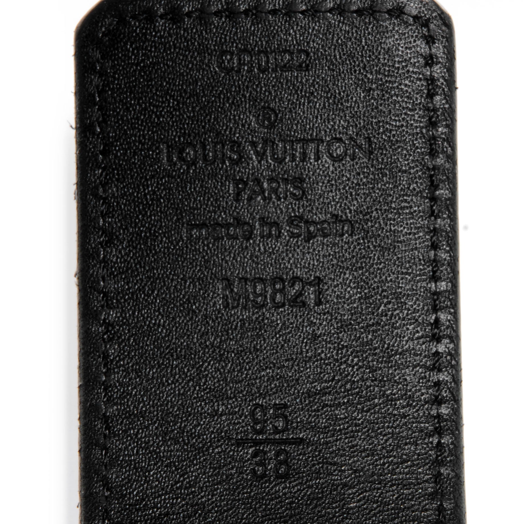 Louis Vuitton Monogram LV Initiales Reversible Belt95 38 4 of 5