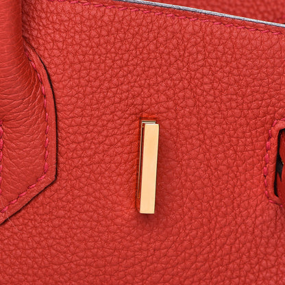 Hermes Togo Birkin 30 Geranium 25 of 31