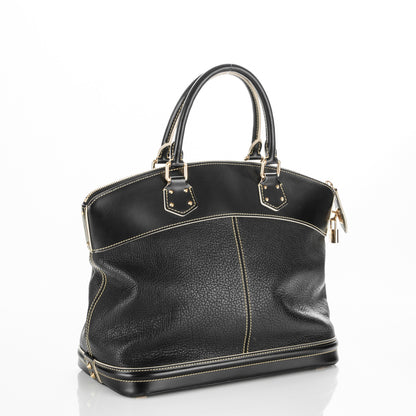 Louis Vuitton Suhali Lockit MM Black 3 of 6