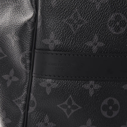 Louis Vuitton Monogram Eclipse Keepall Bandouliere 55 7 of 13