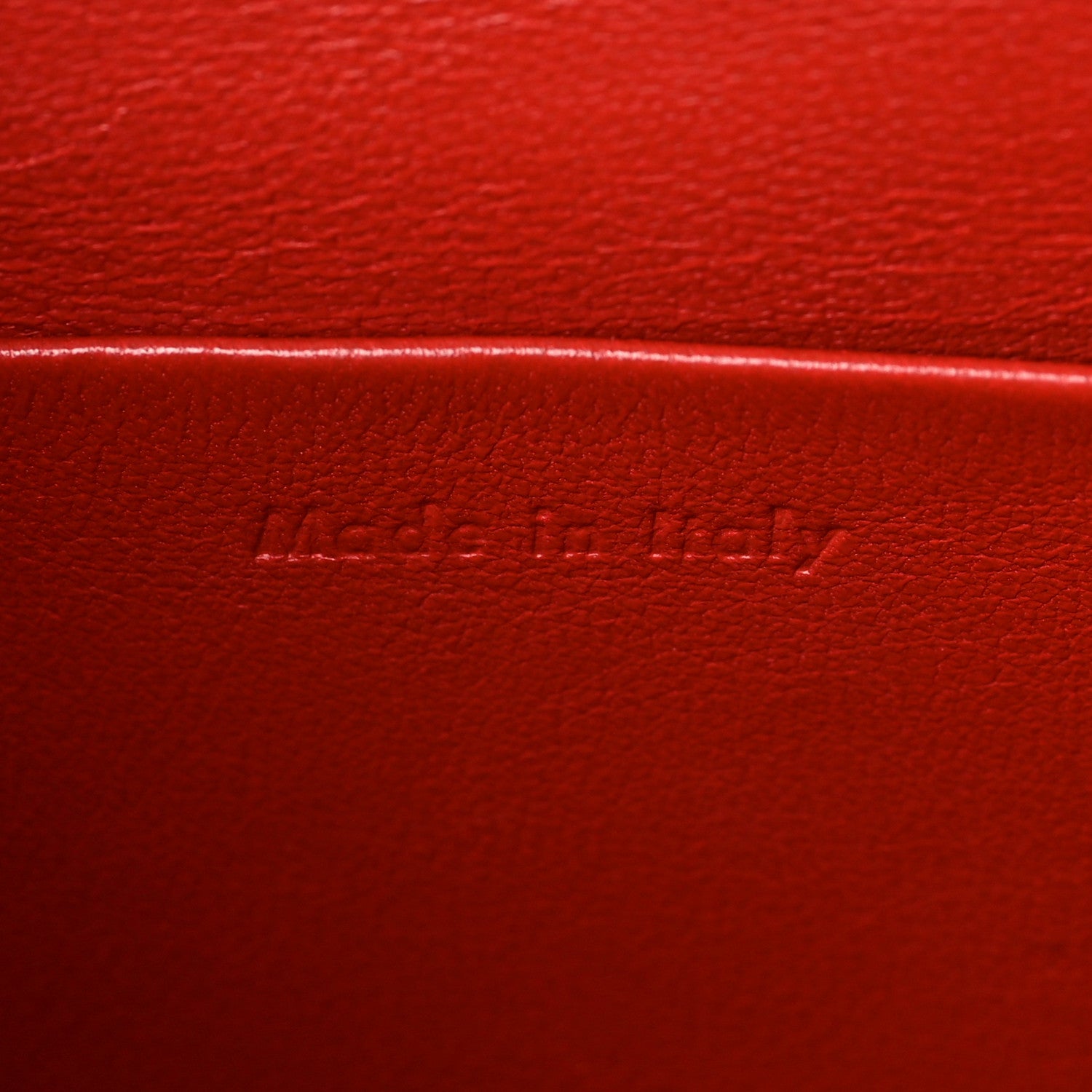 Celine Smooth Calfskin Small Trotteur Bright Red 6 of 11