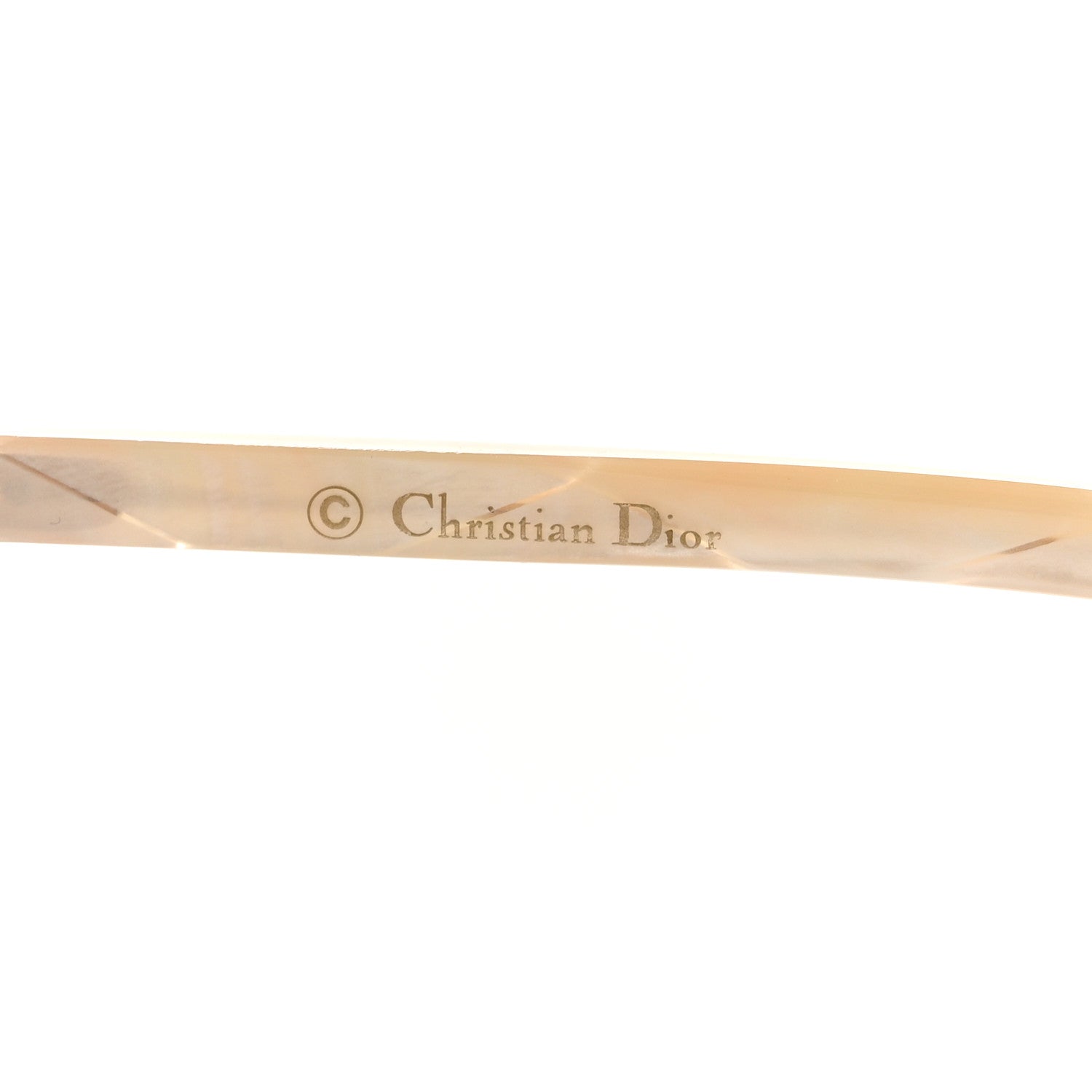 Christian Dior Chicago 2 Aviator Sunglasses White 5 of 9