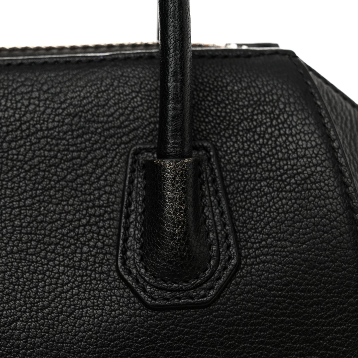 Sugar Goatskin Mini Antigona Black