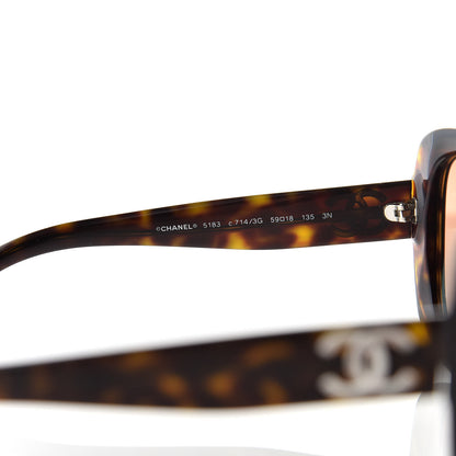 Chanel CC Sunglasses 5183-A Tortoise 5 of 8