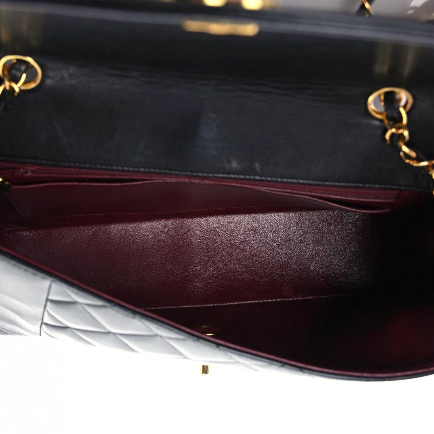 Chanel Lambskin Quilted Medium Single Flap Black 5 of 20