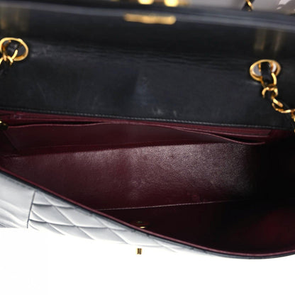 Chanel Lambskin Quilted Medium Single Flap Black 5 of 20