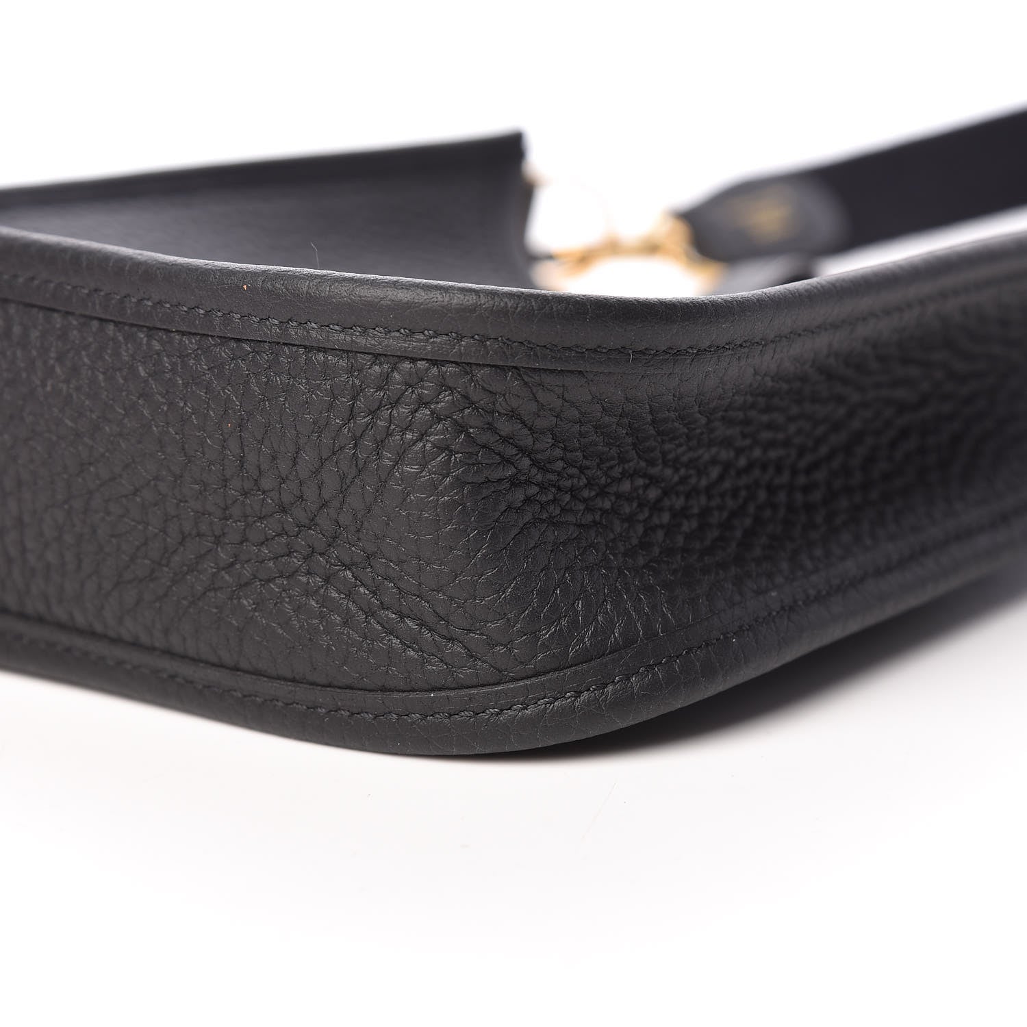 Hermes Taurillon Clemence Evelyne TPM Black 10 of 11